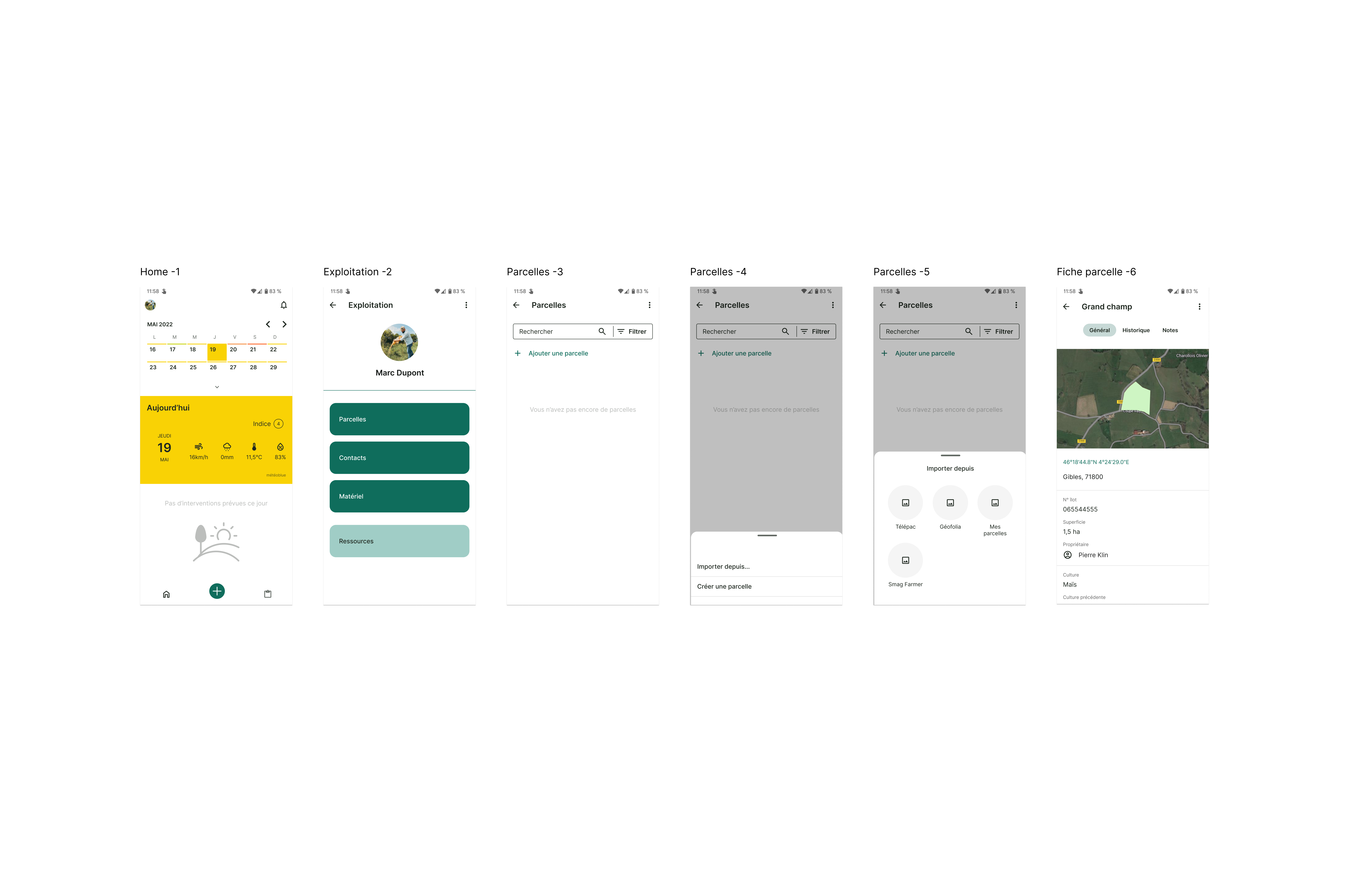 Wireframe MyBerthoud